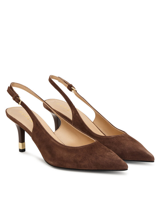 Furla Augstpapēžu kurpes Furla Aria Slingback YL591FA C10000 CN 2460S Brūns