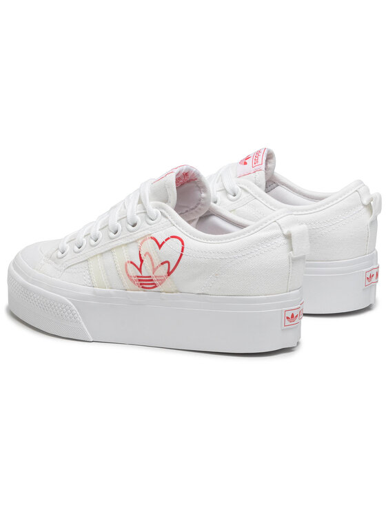 adidas Sportcipők adidas Nizza Platform W FX9179 Fehér