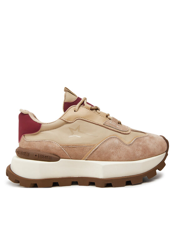 Big Star Shoes Sneakersy Big Star Shoes OO274A233 Beżowy