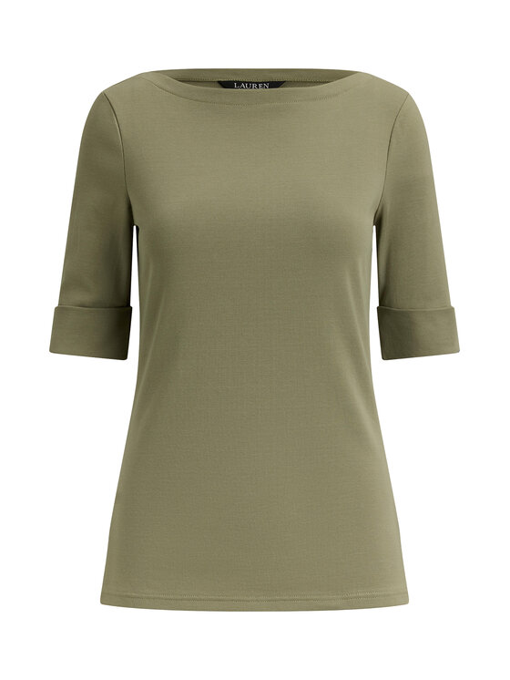 LAUREN RALPH LAUREN LAUREN RALPH LAUREN Blusa Judy 200654963204 Verde Slim Fit