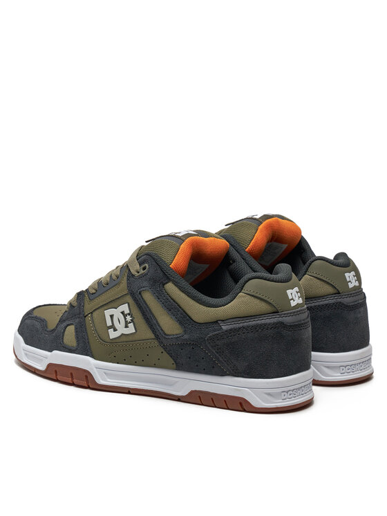 DC Shoes Sneakersy DC Shoes Stag 320188-ARO Zielony