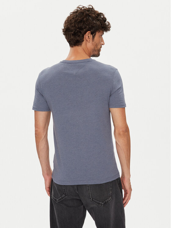 Tommy Jeans Tommy Jeans Marškinėliai Jaspe DM0DM20363 Mėlyna Slim Fit