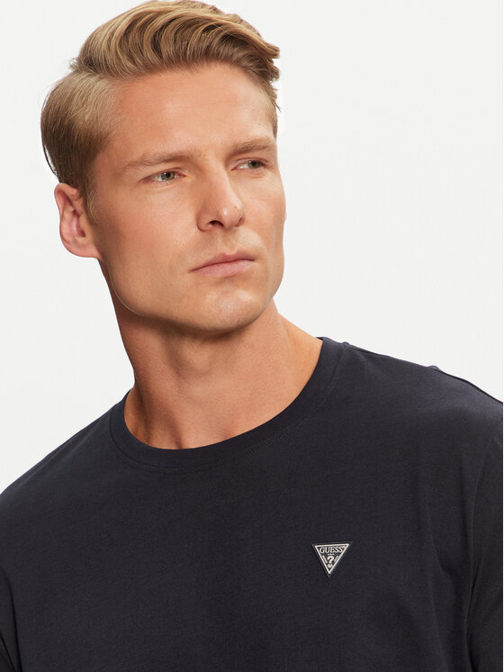 Guess Guess Футболка M4YI0A KCCM1 Cиній Regular Fit