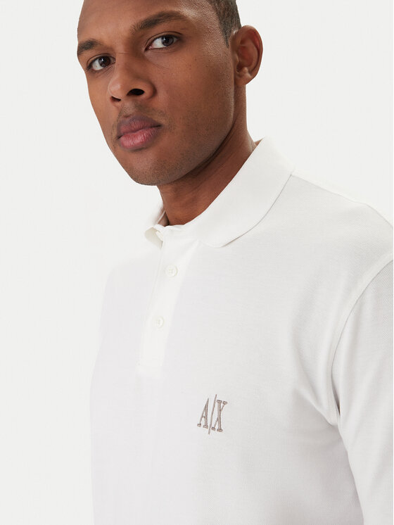 Armani Exchange Armani Exchange Polo XM000367 AF13022 U0009 Blanco Regular Fit