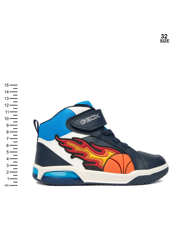 Geox Sneakers Geox J Inek J569CC 05411 C0693 D Blu scuro