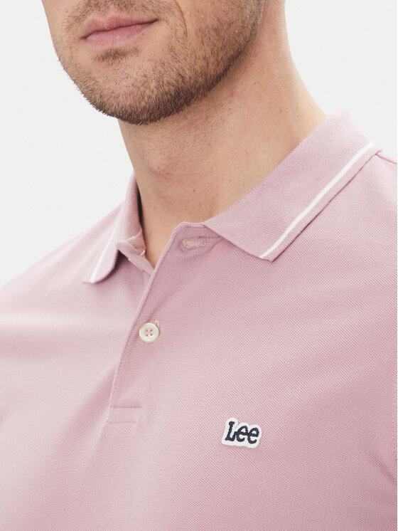 Lee Lee Polo Pique 112363856 Viola Regular Fit