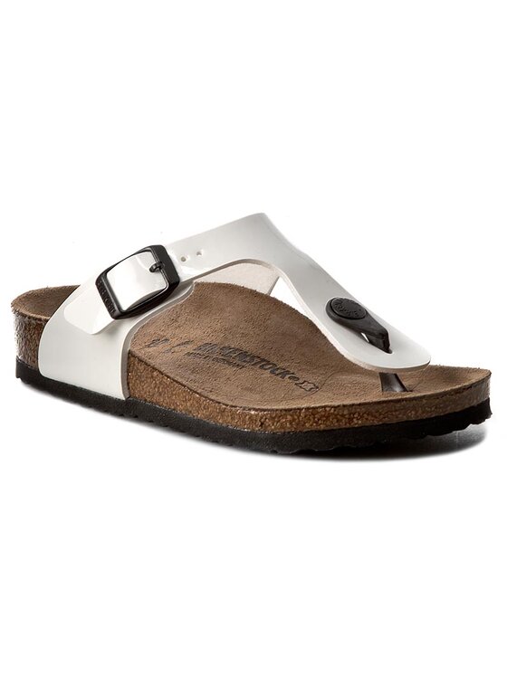 Birkenstock Chancletas Birkenstock Gizeh Kids 0846163 Blanco