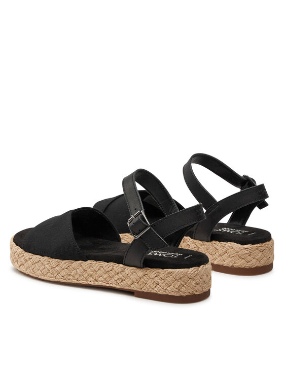 Toms Espadryle Toms Abby 10020814 Czarny
