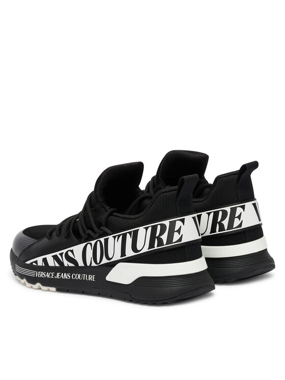 Versace Jeans Couture Снікерcи Versace Jeans Couture 80YA3SA3 Чорний