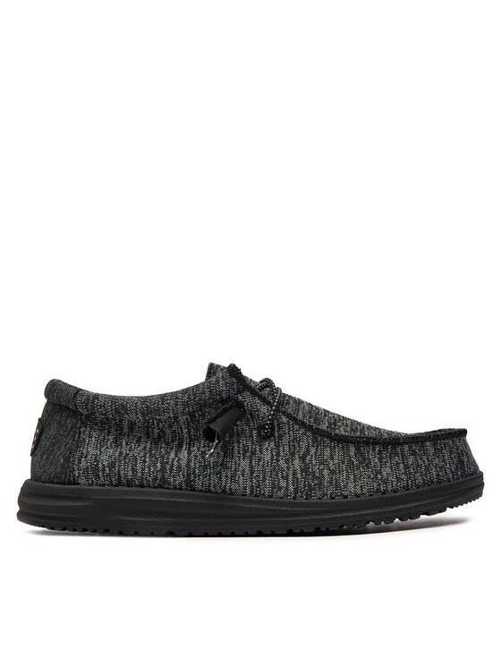 Hey Dude Mokasīni Hey Dude Wally Sport Knit 40536-060 Melns