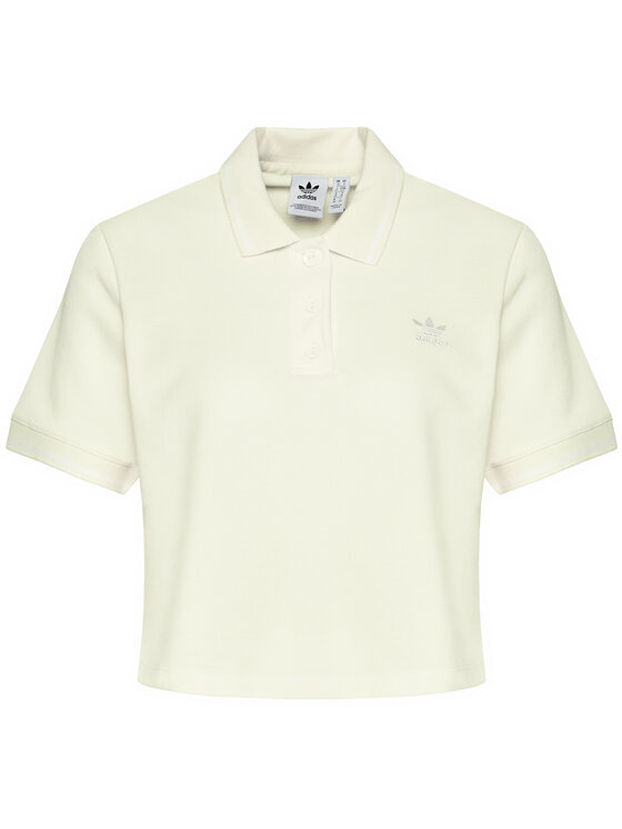 adidas adidas Polo majica Tennis Luxe H56469 Rumena Regular Fit