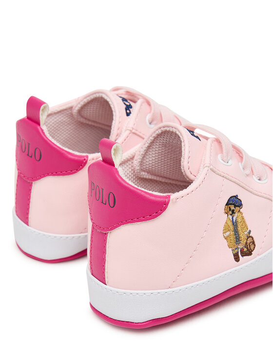 Polo Ralph Lauren Немовлячі пінетки (не для ходьби) Polo Ralph Lauren RL03477680 Рожевий