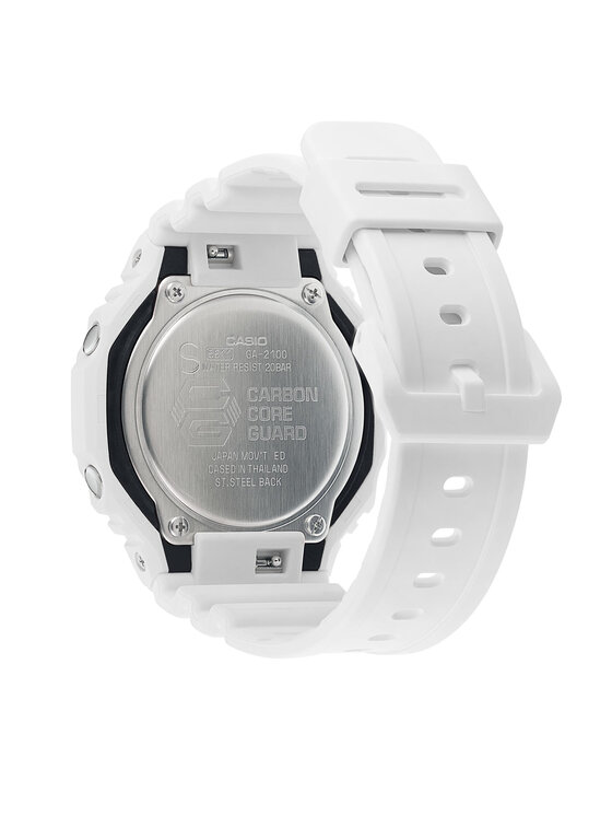 G-Shock Годинник G-Shock GA-2100-7AER Білий