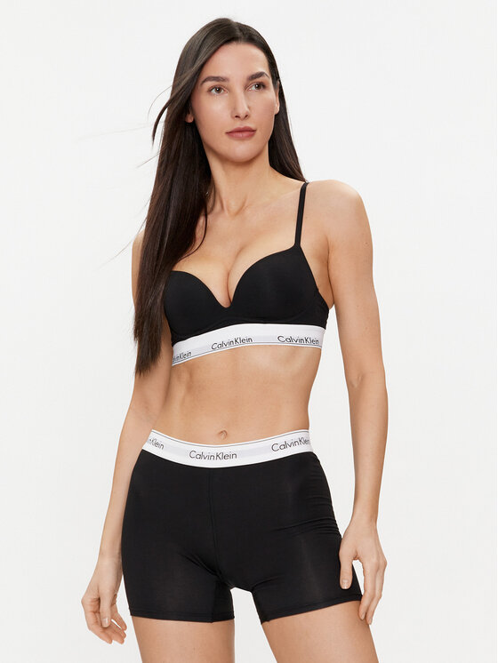 Calvin Klein Underwear Calvin Klein Underwear Pakelianti (push-up) liemenėlė 000QF7623E Juoda
