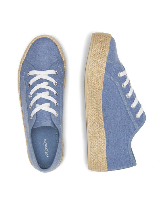 DeeZee Espadrilles DeeZee WSS21067-01A Zils