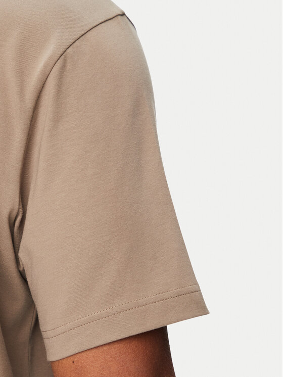 BOSS BOSS Футболка Tee Collar 50562120 Бежевий Relaxed Fit