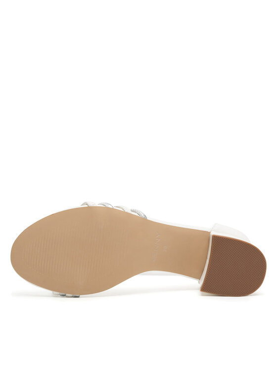 JENNY Sandále JENNY LS6026-06 Biela