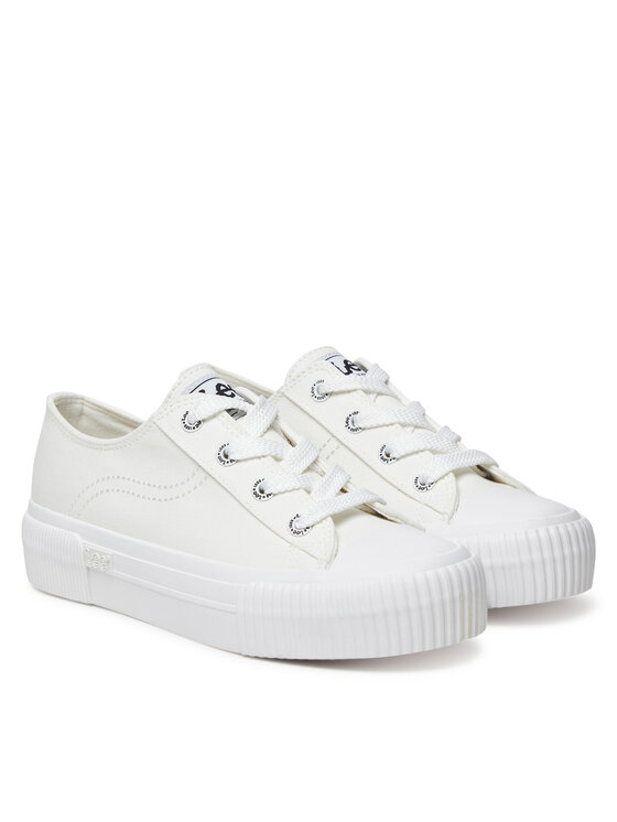 Lee Plátenky Lee Isla C Women Low 50251001.1FG Biela