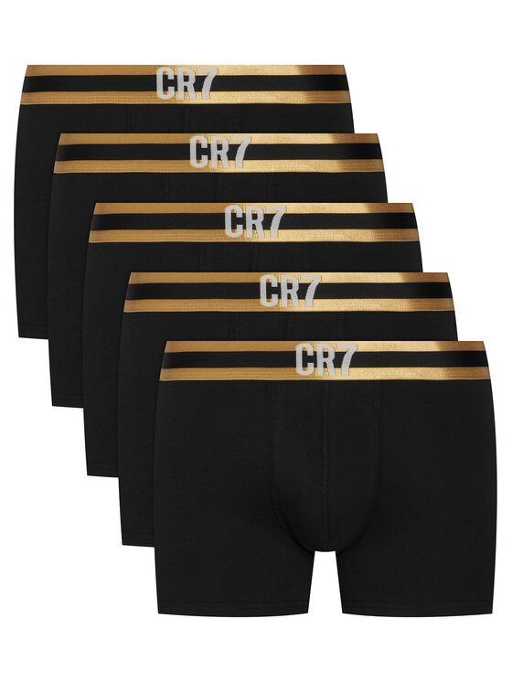 Cristiano Ronaldo CR7 Cristiano Ronaldo CR7 Conjunto de calzoncillos boxer 8125-49 Negro
