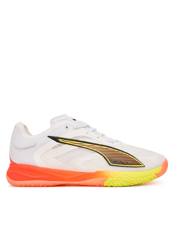 Puma Обувки за зала Puma Accelerate NITRO™ SQD 4 Game On 108886 01 Бял