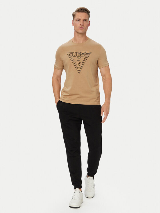Guess Guess Camiseta Z6YI20 K5016 Beis Regular Fit