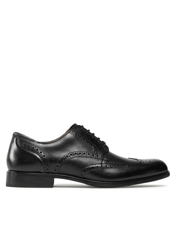 Clarks Poltopánky Clarks Craft Arlo Limit 261714527 Čierna