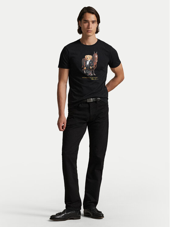 Polo Ralph Lauren Polo Ralph Lauren Camiseta 710P08093002 Negro Custom Slim Fit