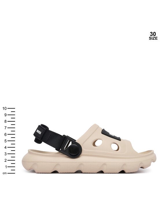 BOSS Sandales BOSS J52813 M Bēšs