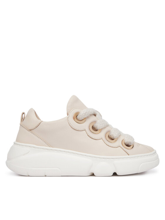 AGL Sneakersy AGL Soft Bubble D938055PGS Krémová