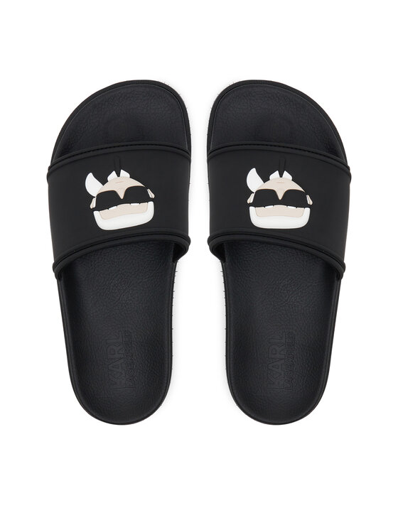 KARL LAGERFELD Шльопанці KARL LAGERFELD Kondo Tred KL80970N Чорний