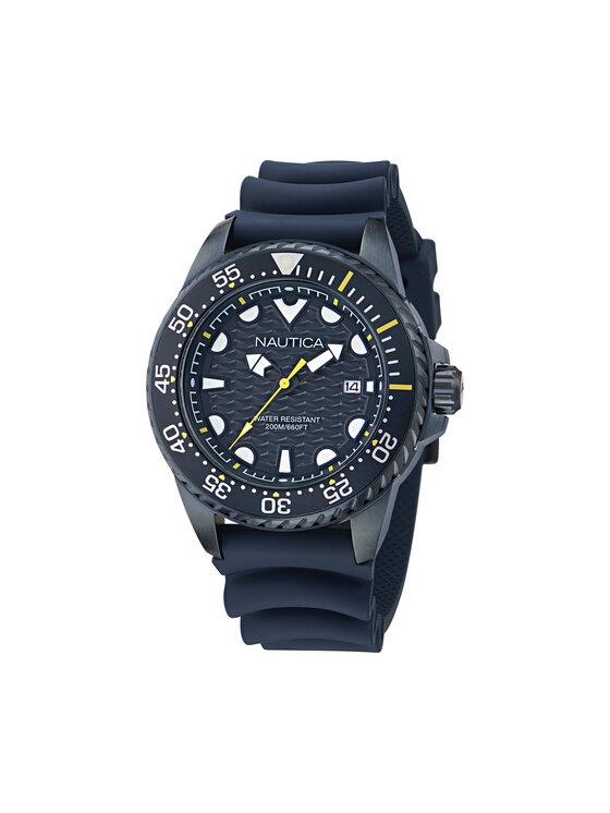 Nautica Ročna ura Nautica Sporty SET NAPSDS506 Mornarsko modra