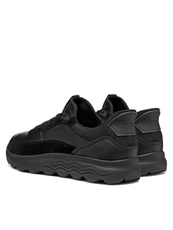 Geox Sneakersy Geox U Spherica Plus U56MPA 08522 C9999 Černá