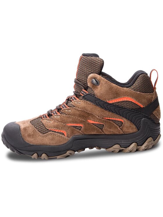 Merrell Pārgājienu apavi Merrell Chameleon 7 Limit Mid Wp J12757 Brūns
