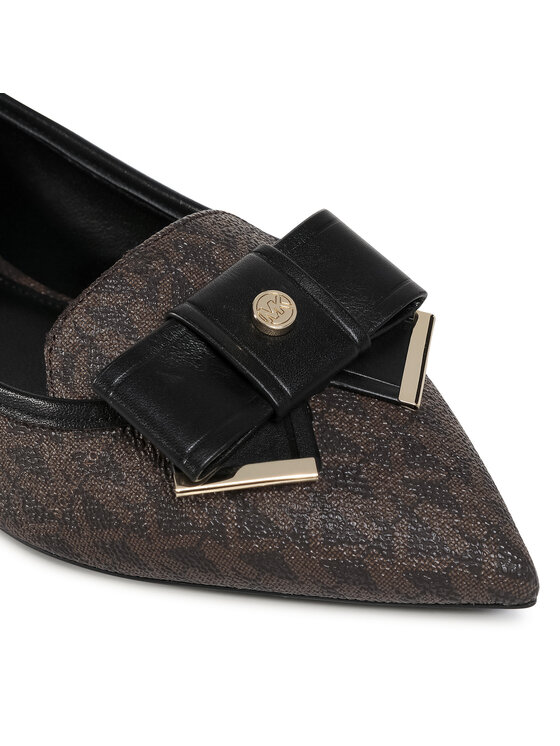 MICHAEL Michael Kors Ballerine MICHAEL Michael Kors Belle Flex Flat 40F0BLFP1B Marrone