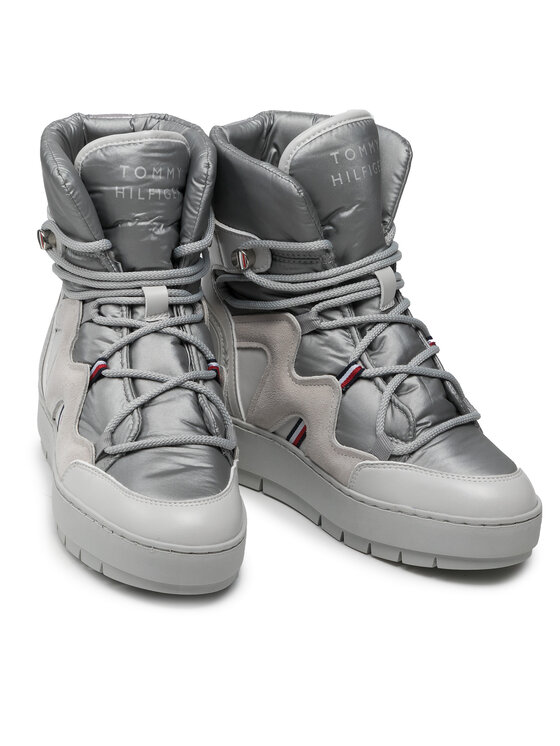 Tommy Hilfiger Hótaposó Tommy Hilfiger Snowboot FW0FW06052 Szürke