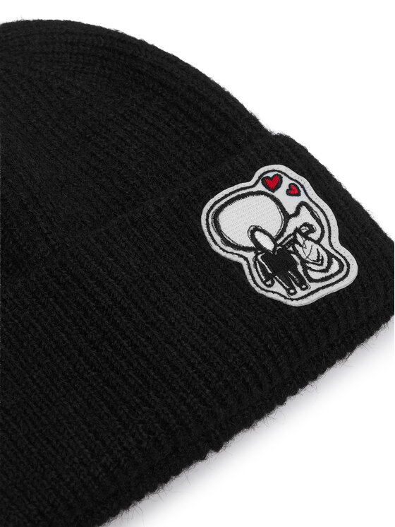KARL LAGERFELD Čepice KARL LAGERFELD B4W33041 Černá