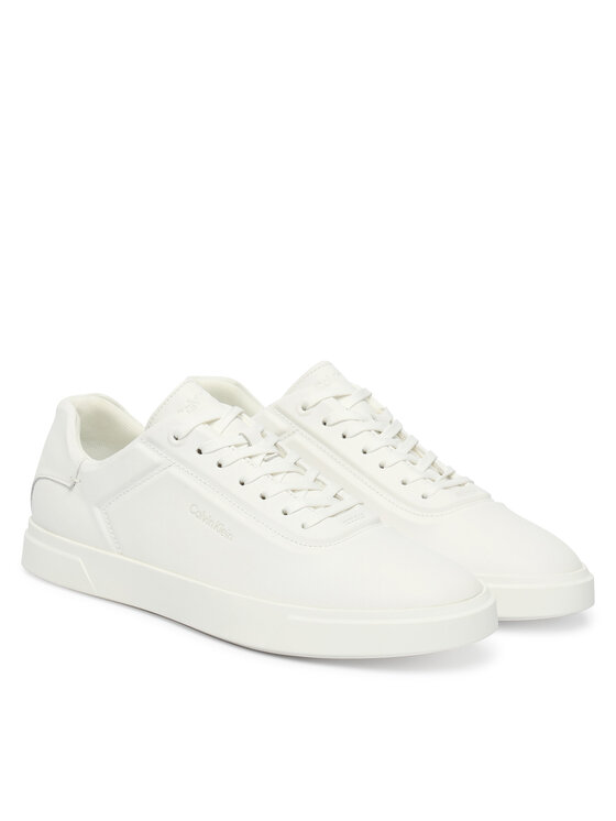 Calvin Klein Sneakers Calvin Klein Low Pro Cups Laceup Oxf Hf Lth HW0HW02753 Alb