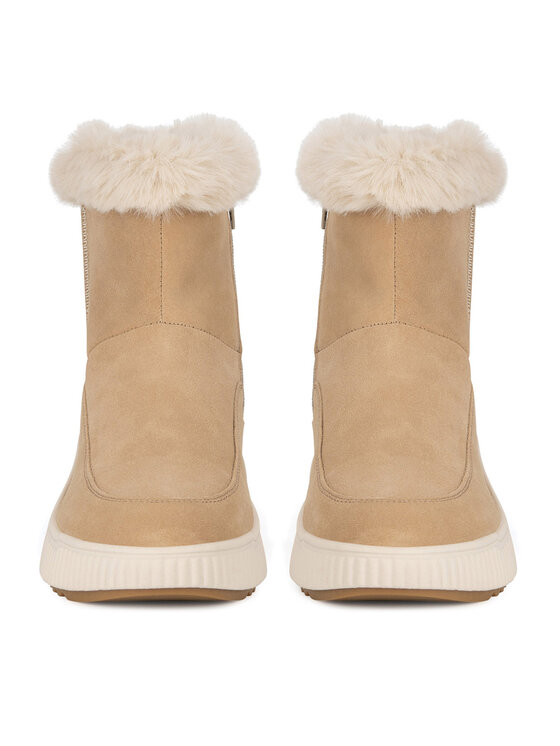 Rieker Revolution Lifestyle Členková obuv Rieker Revolution Lifestyle W1772-62 Béžová