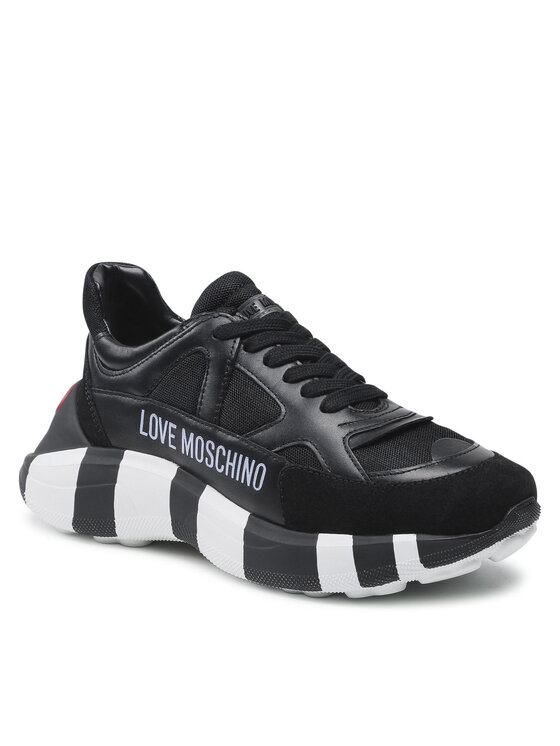 ①hamu Sneakers LOVE MOSCHINO JA15306G1DIQ300A Negru | Epantofi.ro