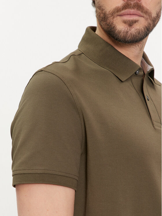 Tommy Hilfiger Tommy Hilfiger Polo 1985 MW0MW17770 Caqui Regular Fit