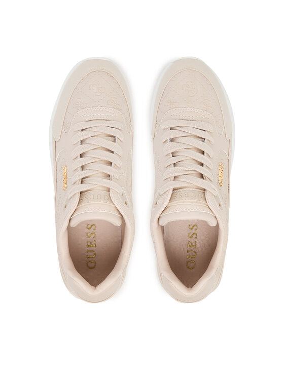 Guess Sneakersy Guess FLFM16 ELE12 Béžová