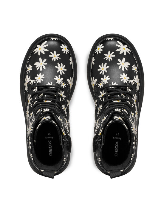 Geox Trzewiki Geox J Eclair Girl J049QD 00004 C9B1M S Czarny