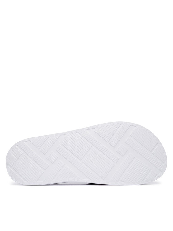Tommy Hilfiger Чехли Tommy Hilfiger Core Hilfiger Flag Pool Slide FM0FM05798 Бял