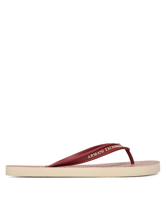Armani Exchange В'єтнамки Armani Exchange XUQ002 XV676 M5145 Бордовий