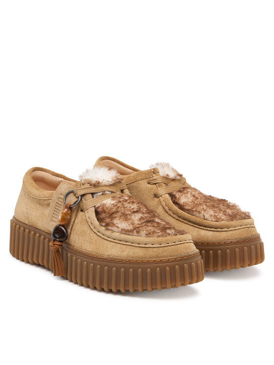Clarks Туфлі Clarks Torhill Bee 26327766 Бежевий