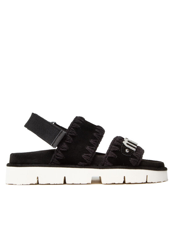 Mou Sandały Mou New Sandal SW461001A Czarny