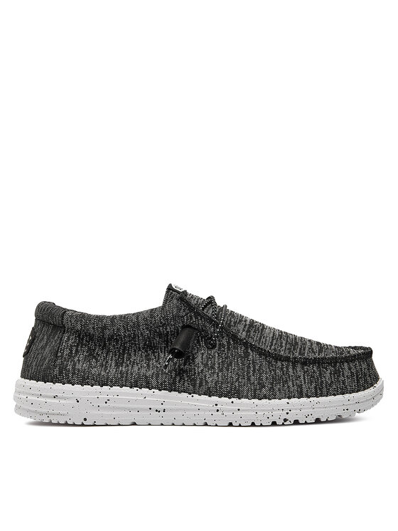 Hey Dude Mokaszin Hey Dude Wally Sport Knit 40536-066 Fekete
