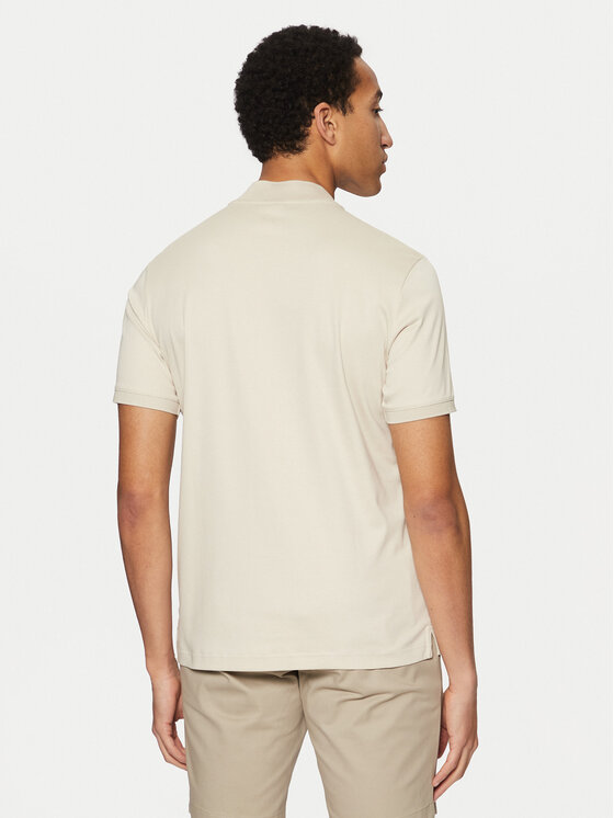 Calvin Klein Calvin Klein Polo majica K10K111201 Bež Regular Fit