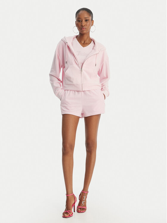 Juicy Couture Juicy Couture Спортивні шорти Tamia JCWHS126305 Рожевий Regular Fit