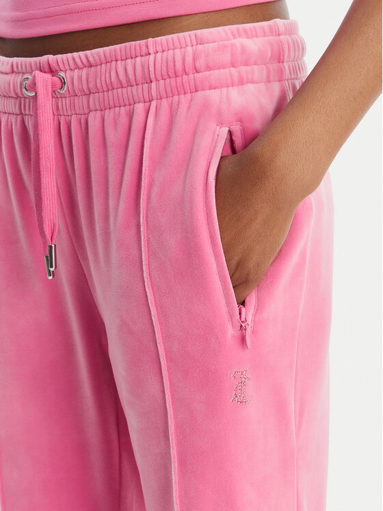 Juicy Couture Juicy Couture Παντελόνι φόρμας Tina JCWBJ126327 Ροζ Straight Leg